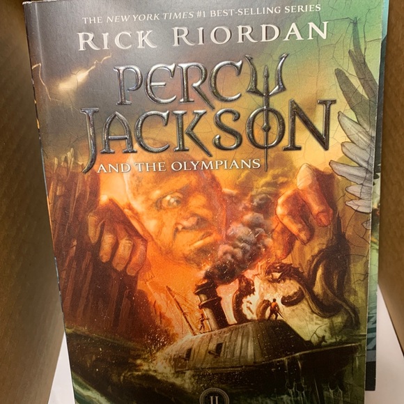 Percy Jackson Rick Riordan Books1-4 New set - Picture 7 of 9